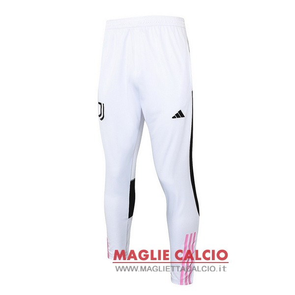 giacca pantaloni deportivos juventus 2023-2024 bianco rosa