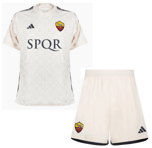 nuova seconda I divisione magliette as roma set completo uomo 2023-2024