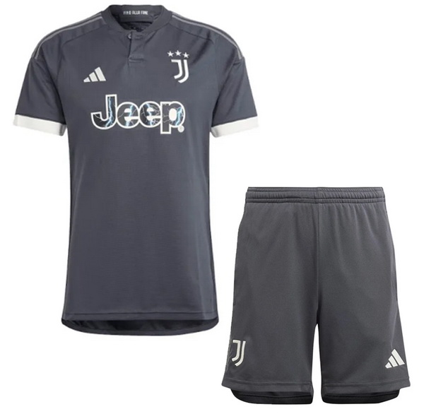 nuova terza magliette juventus set completo uomo 2023-2024