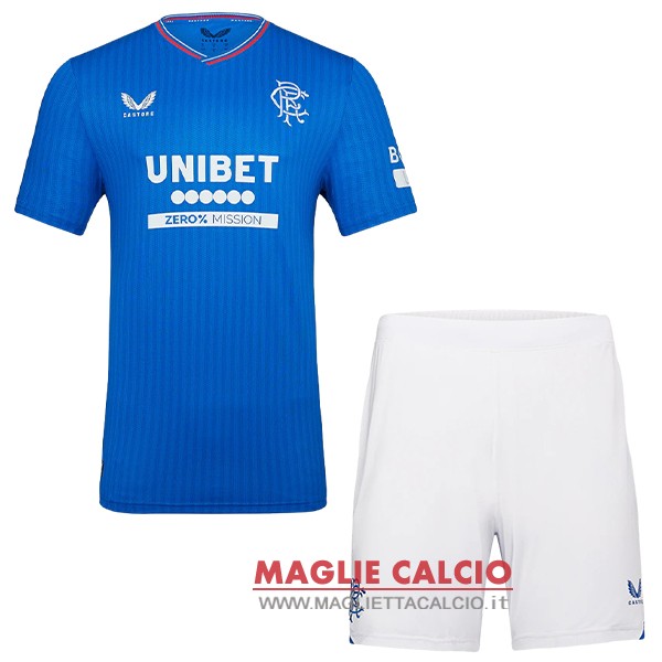 nuova prima divisione magliette Rangers set completo uomo 2023-2024