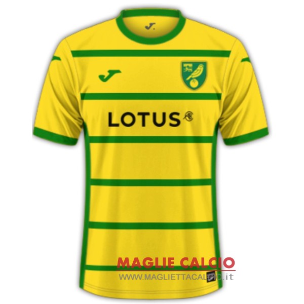 thailandia nuova prima magliette norwich city 2023-2024