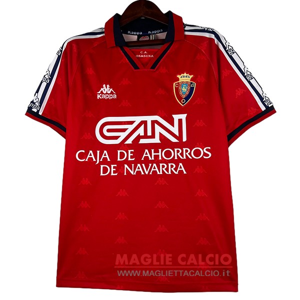 nuova prima divisione magliette osasuna retro 1995-1996