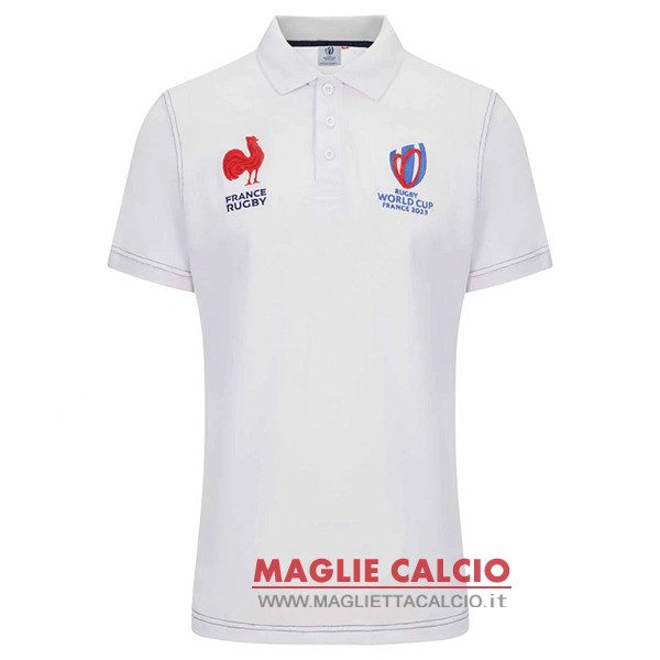 Polo rugby magliette nuova francia coppa del mondo di 2023