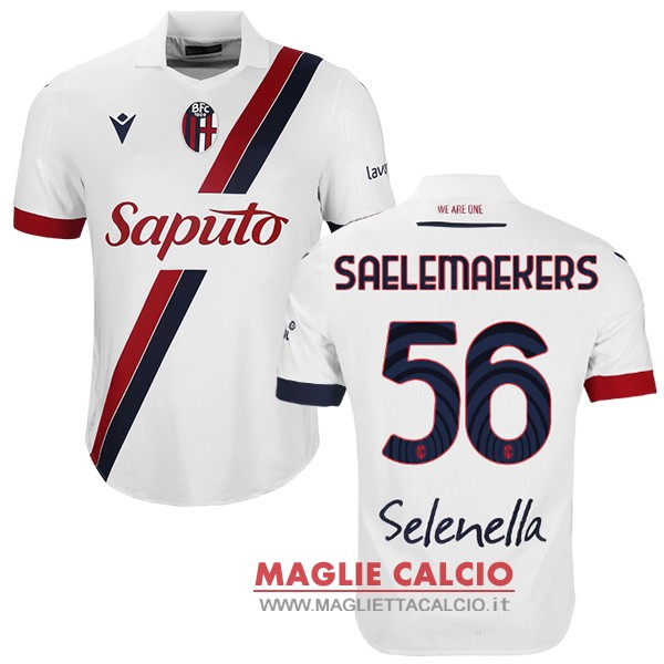 NO.56 SAELEMAEKERS thailandia nuova seconda divisione magliette bologna 2023-2024