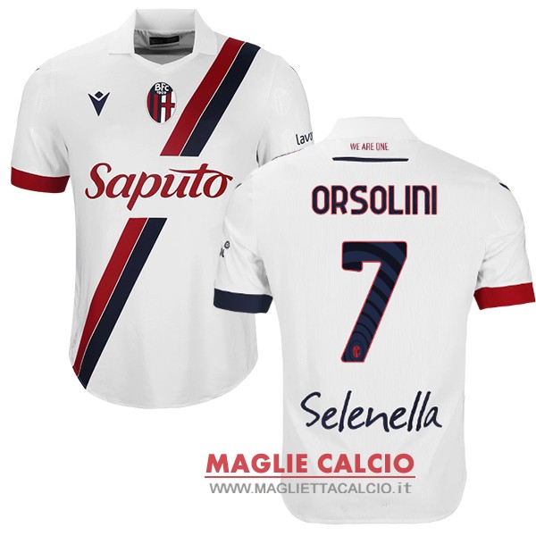 NO.7 ORSOLINI thailandia nuova seconda divisione magliette bologna 2023-2024