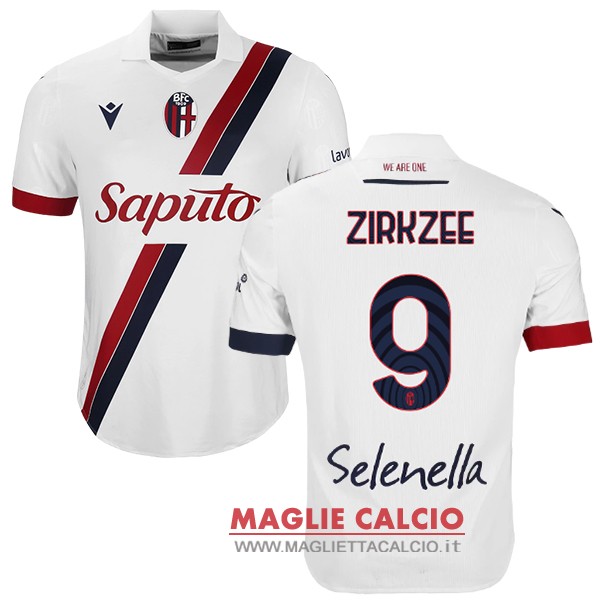 NO.9 ZIRKZEE thailandia nuova seconda divisione magliette bologna 2023-2024