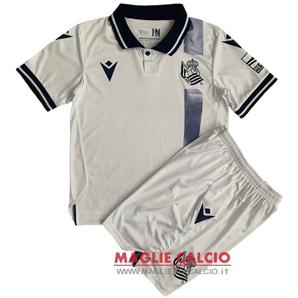 nuova terza divisione magliette real sociedad set completo uomo 2023-2024