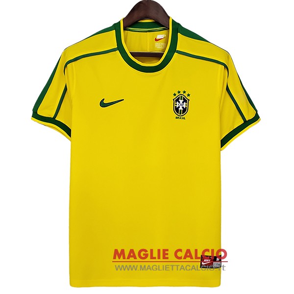 nuova prima magliette brasile retro 1998