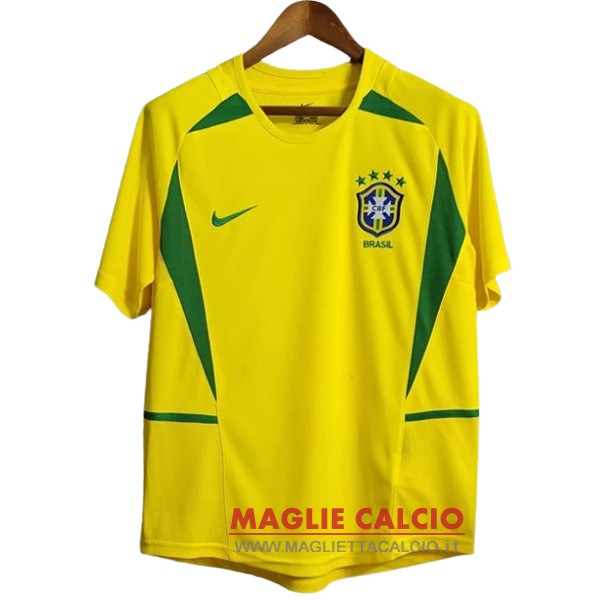 nuova prima magliette brasile retro 2002
