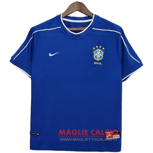 nuova seconda magliette brasile retro 1997