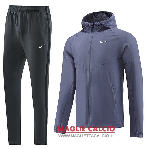 nuova nike set completo nero grigio giacca felpa cappuccio 2023