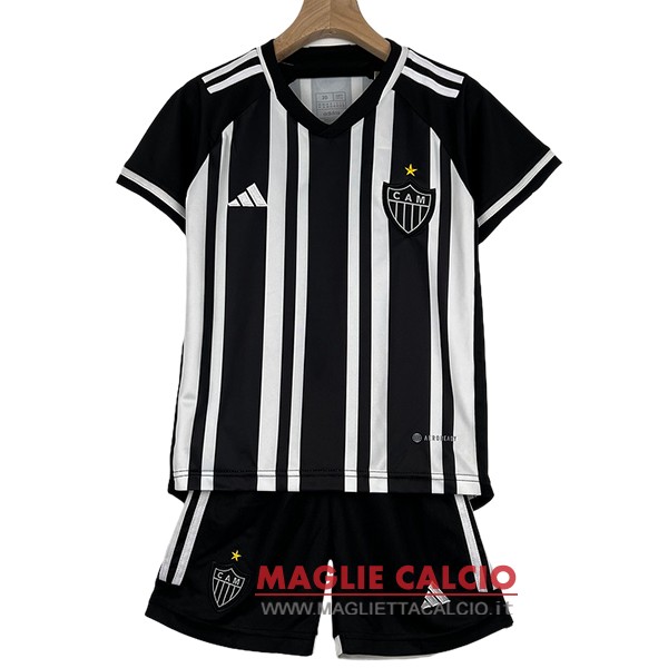 nuova prima maglietta atletico mineiro set completo bambino 2023-2024