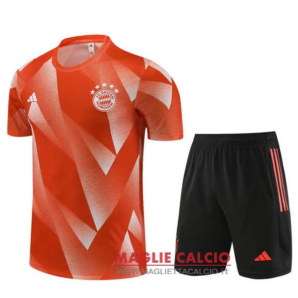 nuova magliette bayern munich formazione set completo 2023-2024 arancione nero