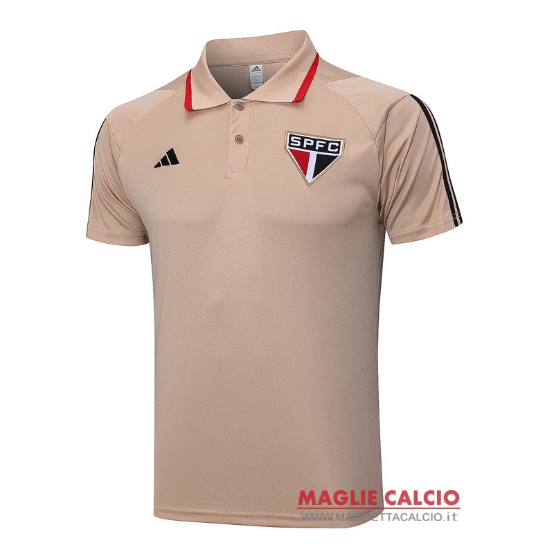 sao paulo giallo arancione magliette polo nuova 2023-2024