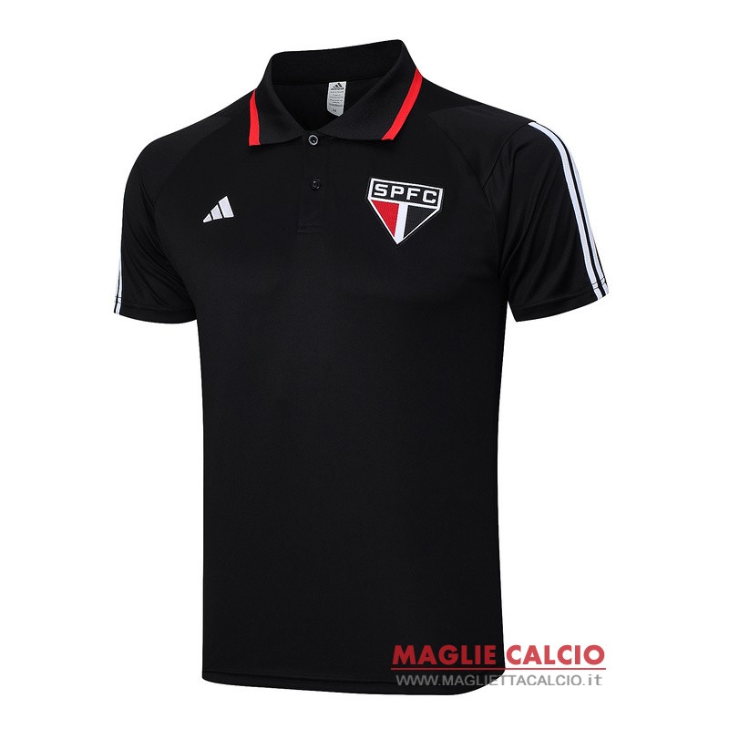 sao paulo nero magliette polo nuova 2023-2024