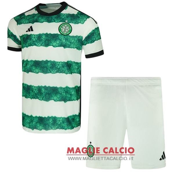 nuova prima magliette celtic set completo bambino 2022-2023