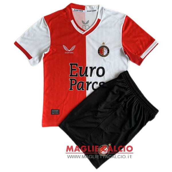 nuova prima magliette feyenoord rotterdam bambino 2023-2024