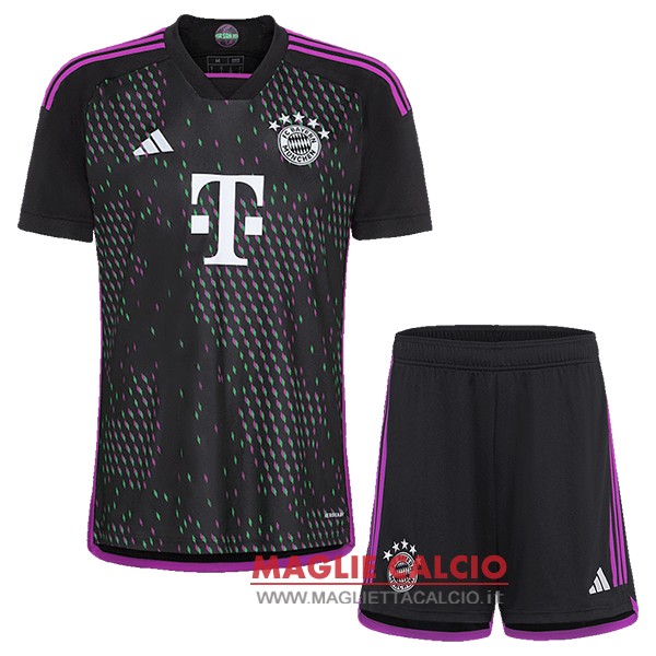 nuova seconda magliette bayern munich set completo bambino 2023-2024