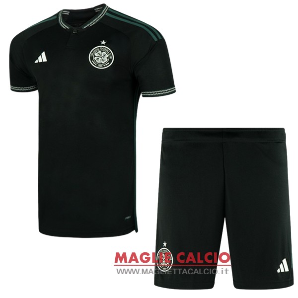 nuova seconda magliette celtic set completo bambino 2023-2024