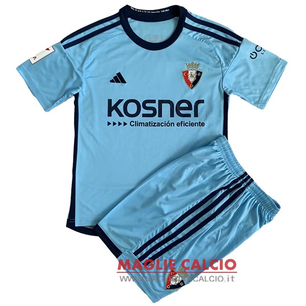 nuova seconda magliette ca osasuna set completo bambino 2023-2024