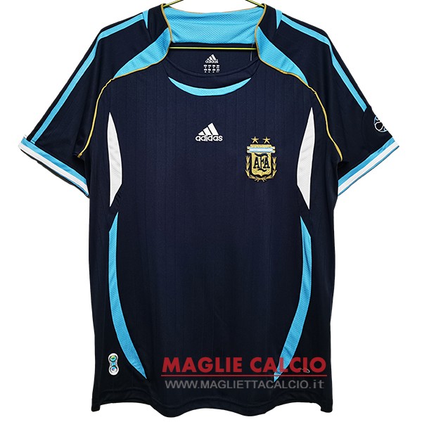 nuova seconda magliette nazionale argentina retro 2006