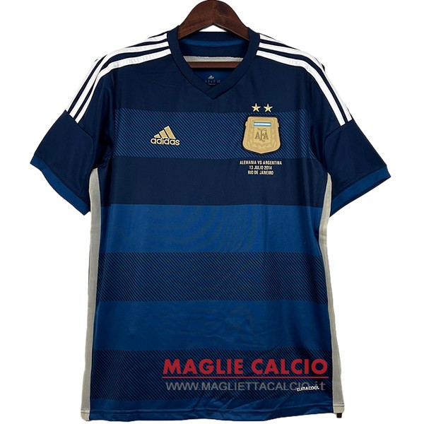 nuova seconda magliette nazionale argentina retro 2014