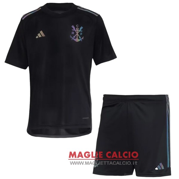 nuova terza magliette flamengo set completo bambino 2023-2024