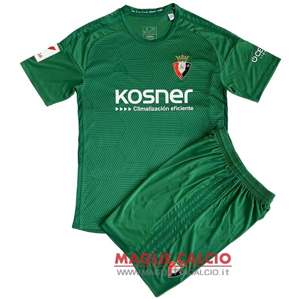 nuova terza magliette ca osasuna set completo bambino 2023-2024