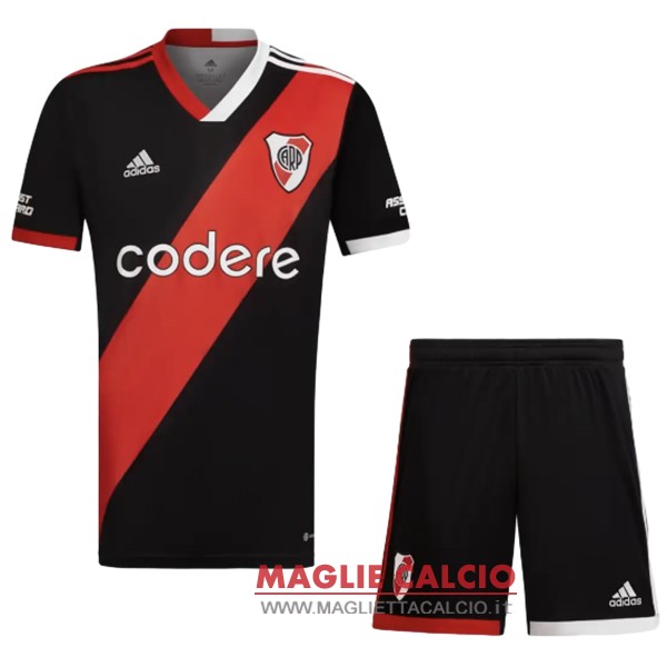 nuova terza divisione magliette river plate set completo uomo 2023-2024