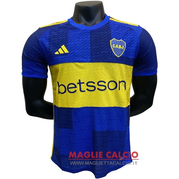 tailandia nuova prima giocatori divisione magliette boca juniors 2023-2024 blu giallo