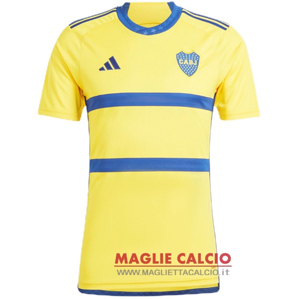 tailandia nuova seconda divisione magliette boca juniors 2023-2024 giallo