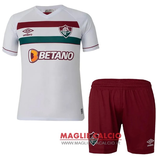 nuova seconda maglietta fluminense set completo bambino 2023-2024