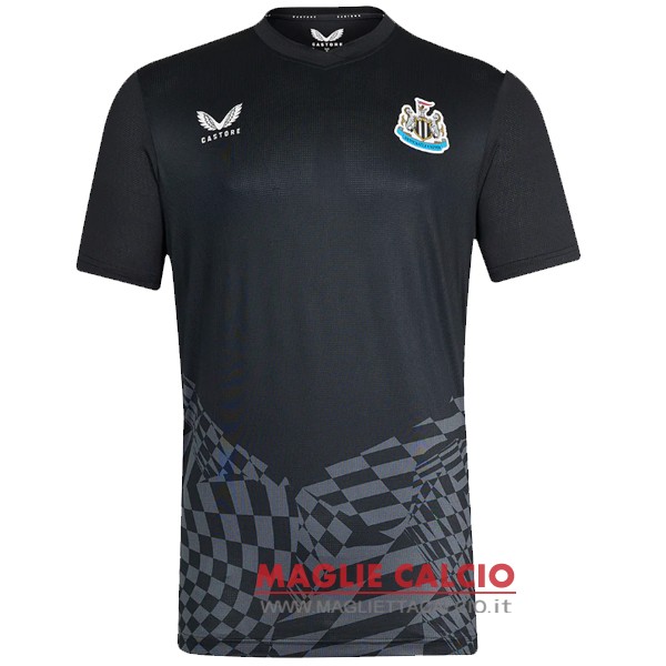 thailandia pre partita divisione magliette newcastle united 2023-2024 nero