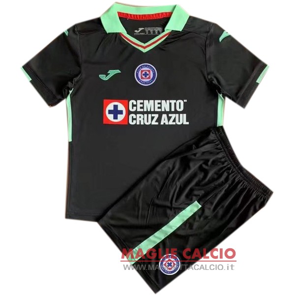 nuova magliette portiere cruz azul set completo bambino 2022-2023