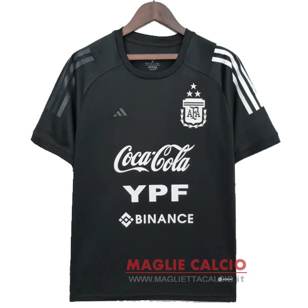 nuova formazione divisione magliette argentina 2023 nero