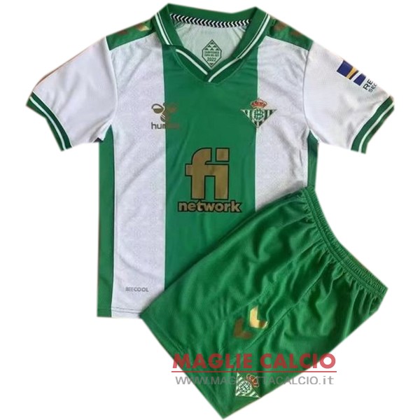 nuova fourth maglietta set completo real betis bambino 2022-2023