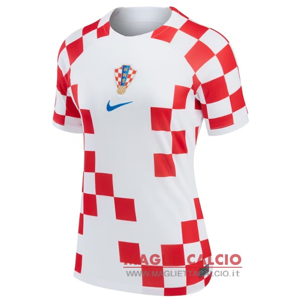nuova prima magliette croazia donna 2022