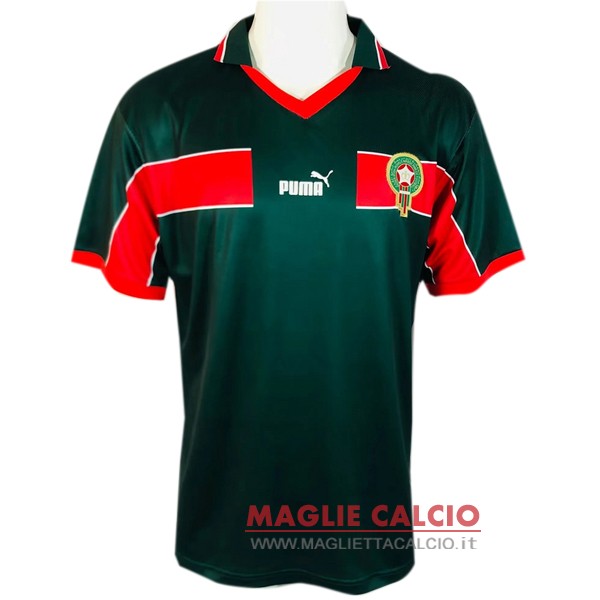 prima magliette nazionale marocco retro 1998