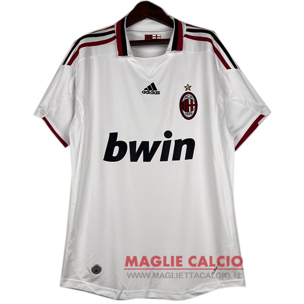 nuova seconda divisione magliette ac milan retro 2009-2010