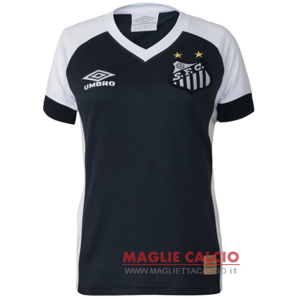 tailandia speciale divisione magliette santos 2022-2023 nero bianco
