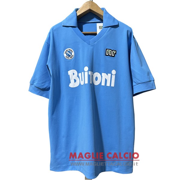 nuova prima divisione magliette napoli retro 1986-1987