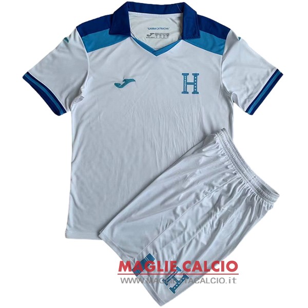 nuova prima maglietta set completo honduras bambino 2023