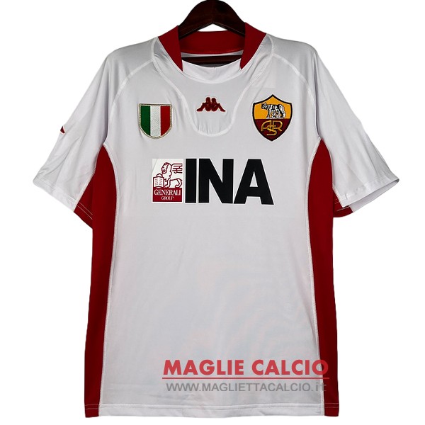 nuova seconda magliette as roma retro 2001-2002