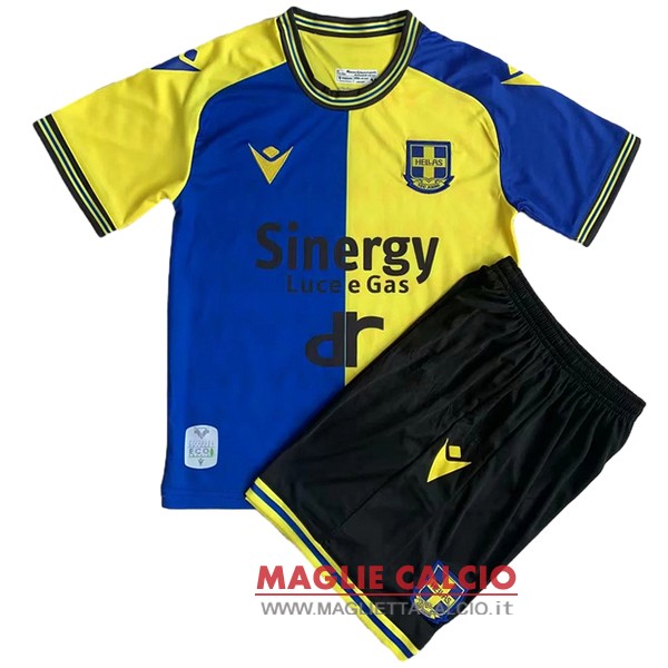 nuova edizione commemorativa divisione magliette hellas verona set completo uomo 2023-2024