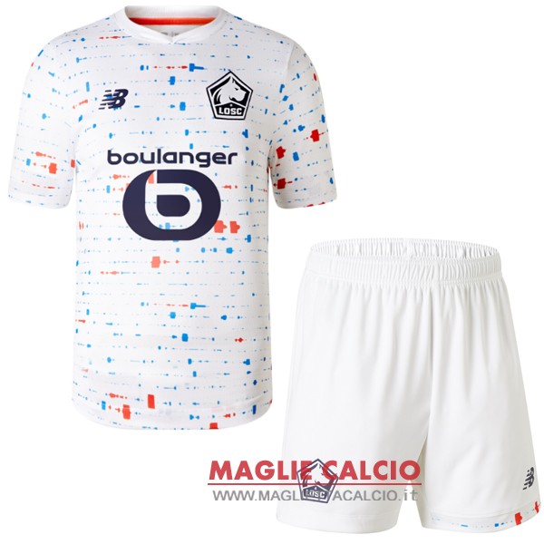 nuova seconda magliette lille set completo bambino 2023-2024