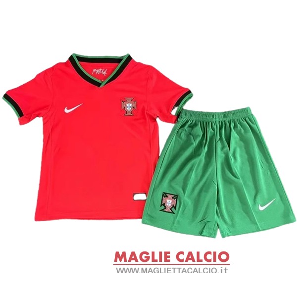 prima set completo magliette portogallo bambino 2024