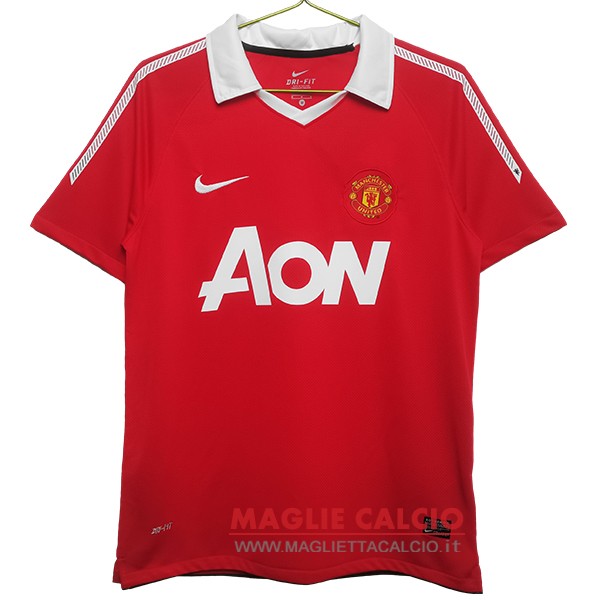 nuova prima magliette manchester united retro 2011-2012