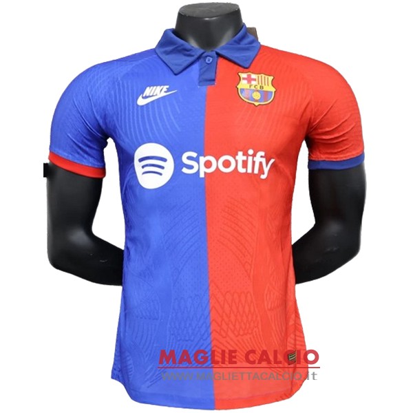 tailandia nuova speciale giocatori divisione magliette barcellona 2023-2024 blu rosso