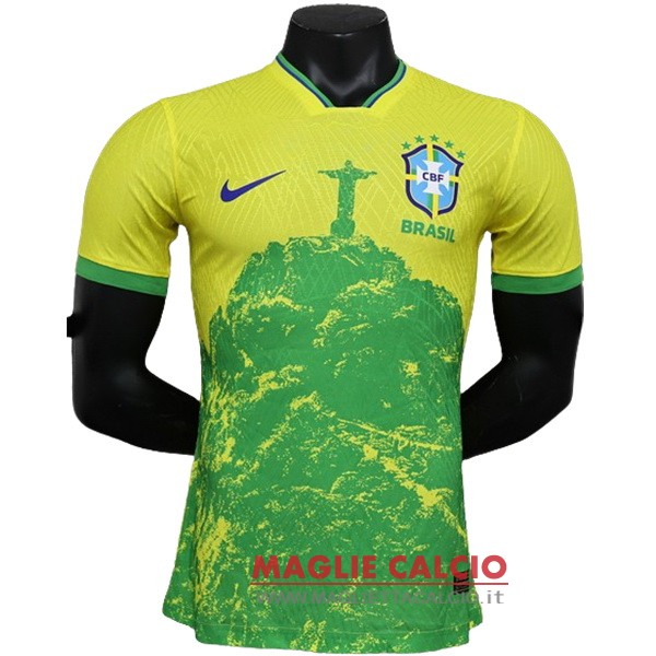 thailandia speciale giocatori magliette nazionale brasile 2023 giallo