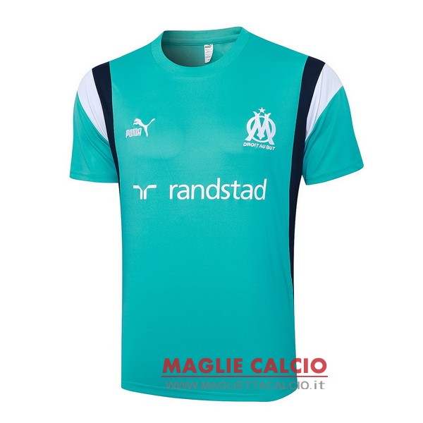 nuova formazione divisione magliette marseille 2023-2024 verde bianco